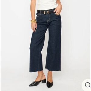 Oliver Logan Aberdeen Wide Leg Crop jeans size 24